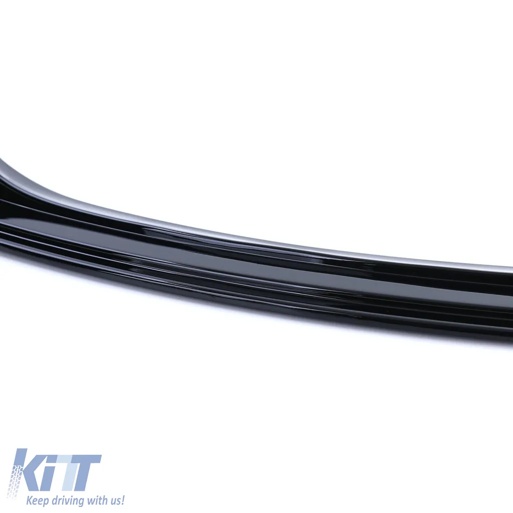Front spoiler lip performance gloss black suitable for BMW 3 Series E92 E93 10-13