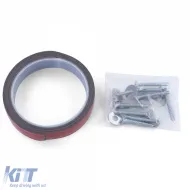 Front spoiler lip performance gloss black suitable for BMW 3 Series E92 E93 10-13-image-6326558