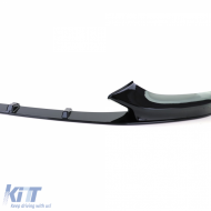 Front spoiler lip performance gloss fits for 1 Series BMW F20 F21 Facelift 15-19-image-6276883