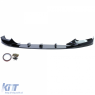 Front spoiler lip performance gloss suitable for 5 Series BMW G30 G31 2016-2020-image-6263992