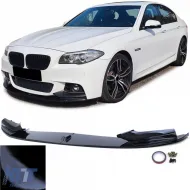 image-36-Front spoiler lip performance gloss suitable for 5 Series BMW F10 F11 10-17