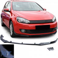 image-34-Front Spoiler Lip Sport Performance Gloss Black for VW Golf 6 2008-2012