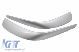 Front Spoiler Splitter Flaps Flics Garnish Chrome suitable for Mercedes GLE Coupe C292 (2015-2018)-image-6044099