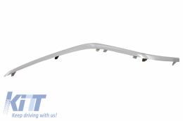 Front Spoiler Splitter Flaps Flics Garnish Chrome suitable for Mercedes GLE Coupe C292 (2015-2018)-image-6044105
