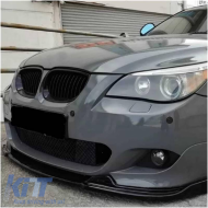 Front Spoiler suitable for BMW 5 E60 2003-2011 Hamman Look ABS Plastic Glossy Black 1pc - CGRSB6040336