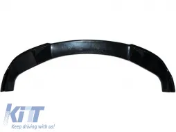 Front Spoiler suitable for BMW 5 E60 2003-2011 Hamman Look ABS Plastic Glossy Black 1pc-image-6321248