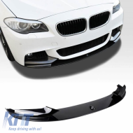 Front Spoiler suitable for BMW 5 F10 / F11 2010-2013 M-Tech from ABS plastic, 1 piece