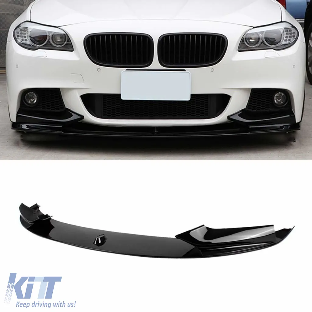 FRONT SPOILER suitable for BMW 5 SERIES F10 for M-TECH BUMPER