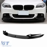 FRONT SPOILER suitable for BMW 5 SERIES F10 for M-TECH BUMPER-image-6326066