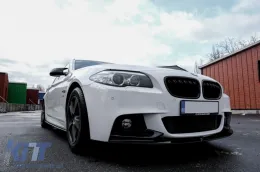 FRONT SPOILER suitable for BMW 5 SERIES F10 for M-TECH BUMPER-image-6326068