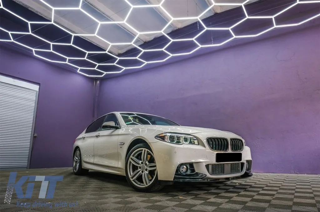 FRONT SPOILER suitable for BMW 5 SERIES F10 for M-TECH BUMPER
