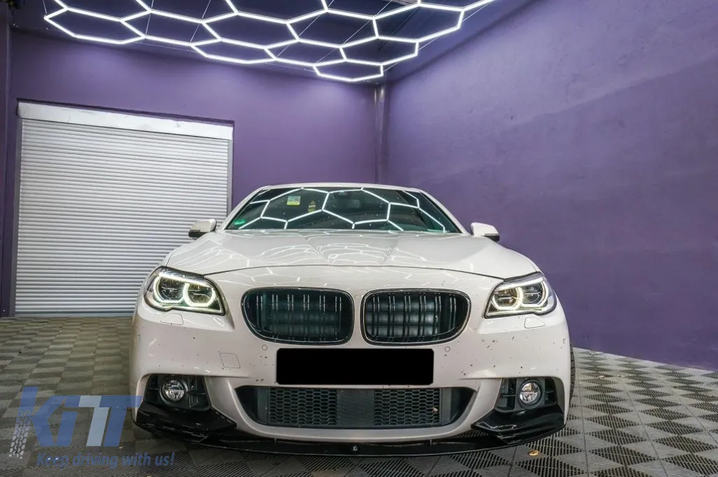 FRONT SPOILER suitable for BMW 5 SERIES F10 for M-TECH BUMPER