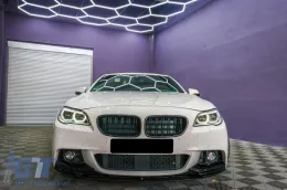 FRONT SPOILER suitable for BMW 5 SERIES F10 for M-TECH BUMPER-image-6326070