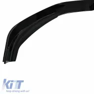 Front Spoiler suitable for BMW X1 F48 15-19 M-Packet Glossy Black 3pc-image-6301875