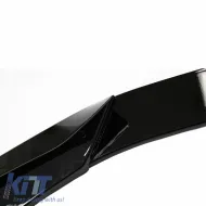 Front Spoiler suitable for BMW X1 F48 15-19 M-Packet Glossy Black 3pc-image-6301876