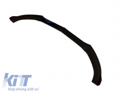 Front Spoiler suitable for Mercedes-Benz C-Class C205 / W205 14-19 A Design Line Glossy Black 3 Pieces
