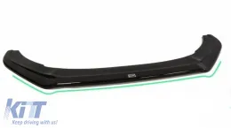 Front spoiler suitable for Volkswagen Polo 2014-2017 for GTI bumper-image-6326275
