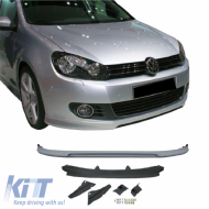 Front Spoiler suitable for VW Golf VI (6) 08-12 Votex Look From Abs Plastic 1pc