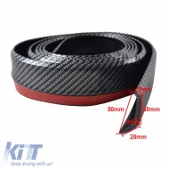 Front Spoiler Universal Samurai Lip Safe & Style 2500mm Carbon 1 pc-image-6299438