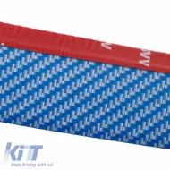 Front Spoiler Universal Samurai Lip Safe & Style 2500mm Blue Carbon 1 pc-image-6312389