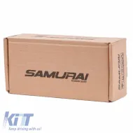 Front Spoiler Universal Samurai Lip Safe & Style 2500mm Blue Carbon 1 pc-image-6312392
