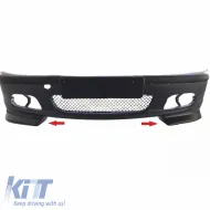 Front Spoilers Right & Left suitable for Bmw 3 E46 99-03 M-Tech GT-Splitters From Abs Plastic 2pc-image-6299467