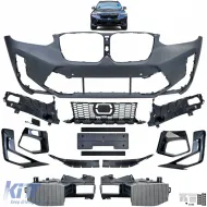 image-68-Front sport bumper with accessories fits BMW X3 G01 X4 G02 LCI from 2021