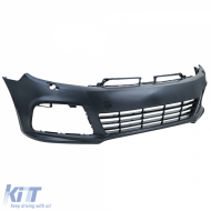 Front Sport R Stoßstange + Tagfahrlicht + Kühlergrill suitable for VW Golf 6 2008-2013-image-6203591