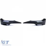 Frontflaps Spoiler schwarz glänzend geeignet für BMW 3er E92 E93 06-10-image-6196937