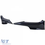 Frontflaps Spoiler schwarz glänzend geeignet für BMW 3er E92 E93 06-10-image-6196939