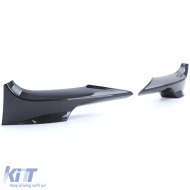 Frontflaps Spoiler Splitter Carbon-Look geeignet für BMW 3er E92 E93 2006-2010-image-6206388