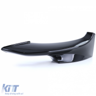 Frontflaps Spoiler Splitter glänzend schwarz geeignet für BMW 3er E92 E93 10-13-image-6202884
