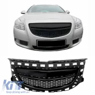 image-2-Frontgrill geeignet für Opel Insignia 08-13 badgefrei schwarz 1 Stück