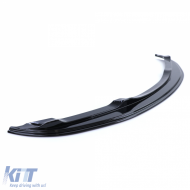 Frontleistungs-Spoiler schwarz glänzend geeignet für BMW 3er Serie E90 E91 05-08-image-6202874