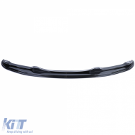 Frontleistungs-Spoiler schwarz glänzend geeignet für BMW 3er Serie E90 E91 05-08-image-6202877