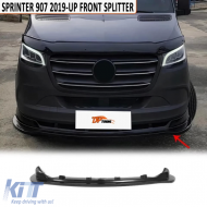 image-17-Frontlippe geeignet für Sprinter W907 Max Piano Schwarz Vakuum / 2019 - ....