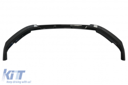 Frontlippenverlängerungsspoiler für Peugeot 208 Mk2 2020+ Glänzend schwarz-image-6089898