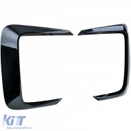 Frontsplitter-Flaps glänzend schwarz für Stoßstange geeignet für VW T7 ab 2024-image-6203628