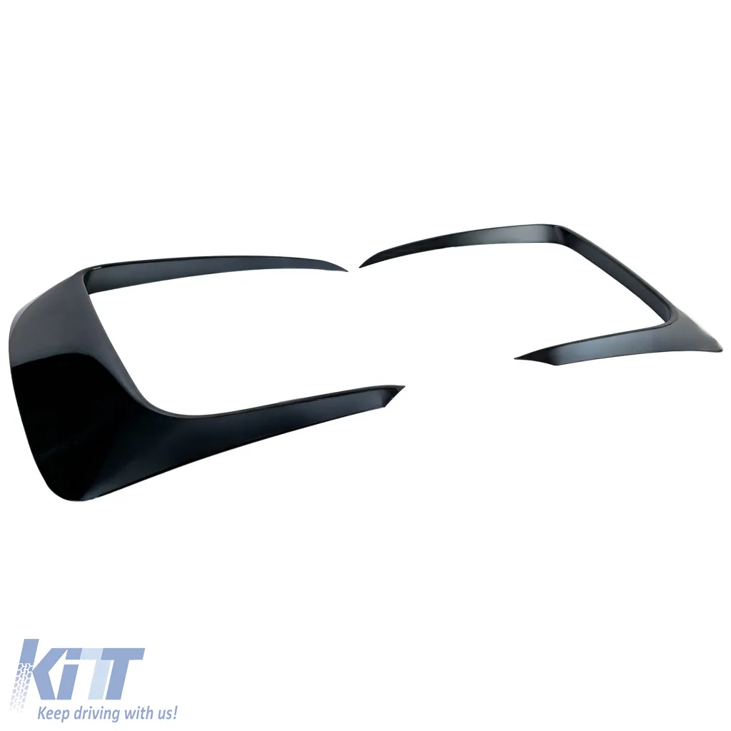 Frontsplitter Flaps Schwarz für Stoßstange passend für VW T7 Transporter ab 2024