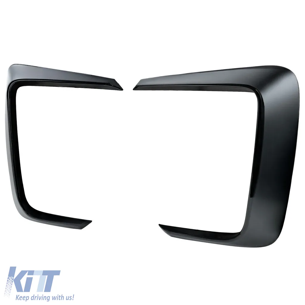 Frontsplitter Flaps Schwarz für Stoßstange passend für VW T7 Transporter ab 2024