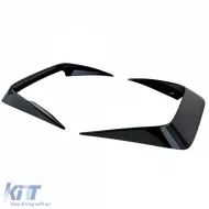 Frontsplitter-Lamellen für Stoßfänger geeignet für Ford Tourneo Transit Custom ab 2023-image-6194757
