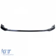 Frontspoiler Cup Lip Sportlook glänzend schwarz geeignet für VW Polo VI 2G AW ab 17-image-6278348
