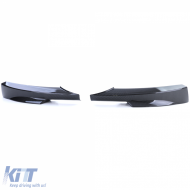 Frontspoiler-Eckenflaps Splitter Carbon-Look geeignet für BMW 3er E90 E91 08-12-image-6201709