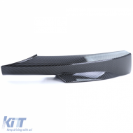 Frontspoiler-Eckenflaps Splitter Carbon-Look geeignet für BMW 3er E90 E91 08-12-image-6201712