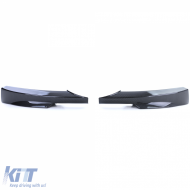 Frontspoiler-Eckenflaps Splitter Carbon-Look geeignet für BMW 3er E90 E91 08-12-image-6201713