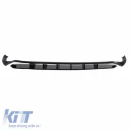image-12-Frontspoiler geeignet für Audi Q8 S-Line (2018-2023) Hochglanz Schwarz 4 Stück
