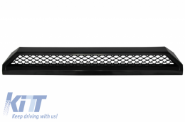 Frontspoiler LED DRL Erweiterung Oberer Spoiler Lippe für Mercedes G W463 89-17-image-6061340