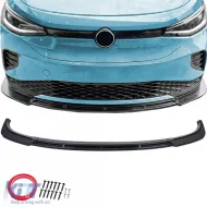 image-66-Frontspoiler Lip Gloss Schwarz geeignet für VW ID.4