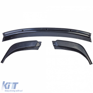 Frontspoiler Lip Gloss Schwarz geeignet für VW ID.4-image-6205927