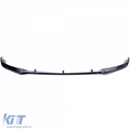 Frontspoiler Lip Sport Performance Hochglanz Schwarz geeignet für VW Golf 6 2008-2012-image-6200182
